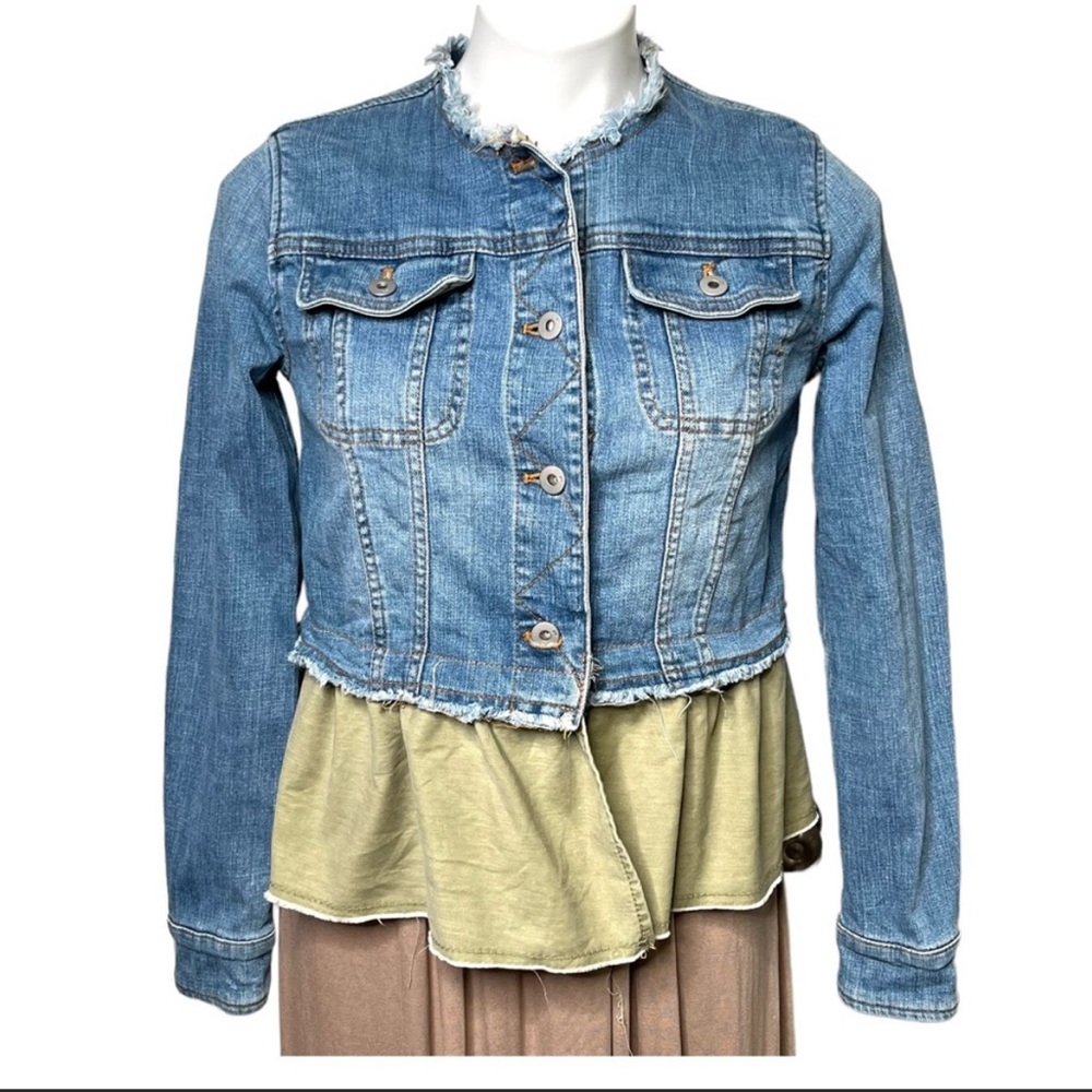 Anthropologie Pilcro and the Letterpress Denim Jacket
